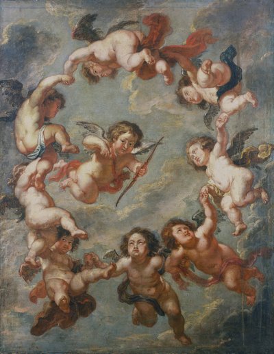 Putti: eine Deckendekoration von Peter Paul Rubens